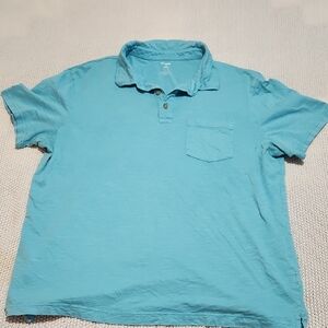 Men's Blue Polo Shirt